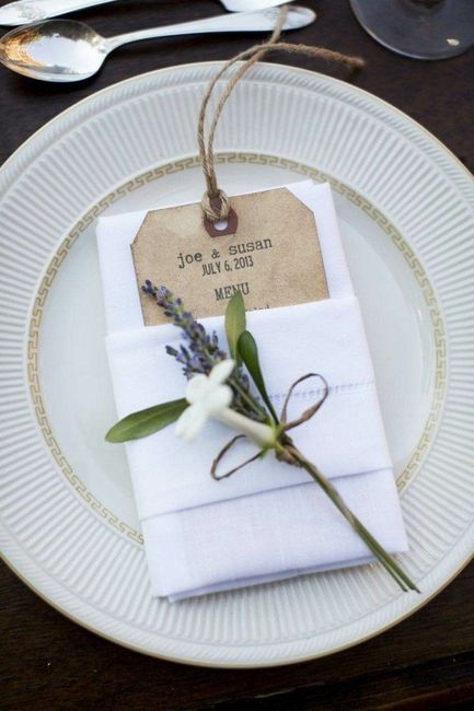 Les Serviettes de table - inspirations - 15