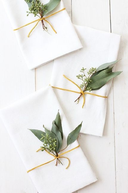 Les Serviettes de table - inspirations - 21