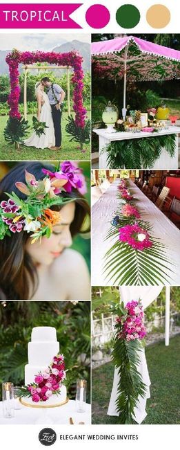Inspiration tropicale - version "naturelle" - 2