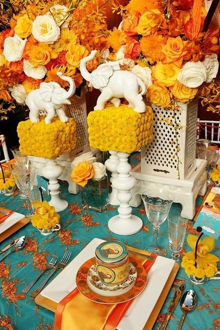 Inspiration jaune et bleu - 5