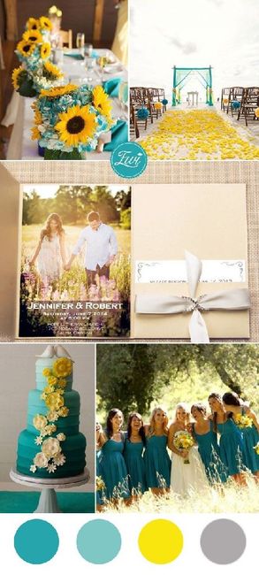 Inspiration jaune et bleu - 10
