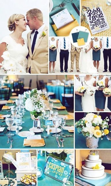Inspiration jaune et bleu - 11