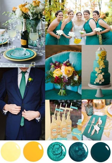 Inspiration jaune et bleu - 13