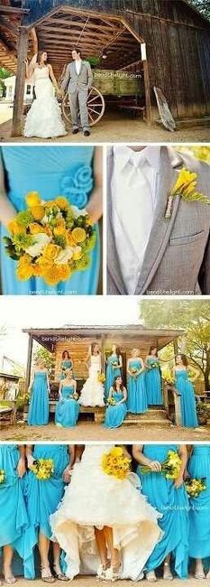 Inspiration jaune et bleu - 19
