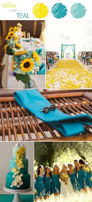 Inspiration jaune et bleu - 20