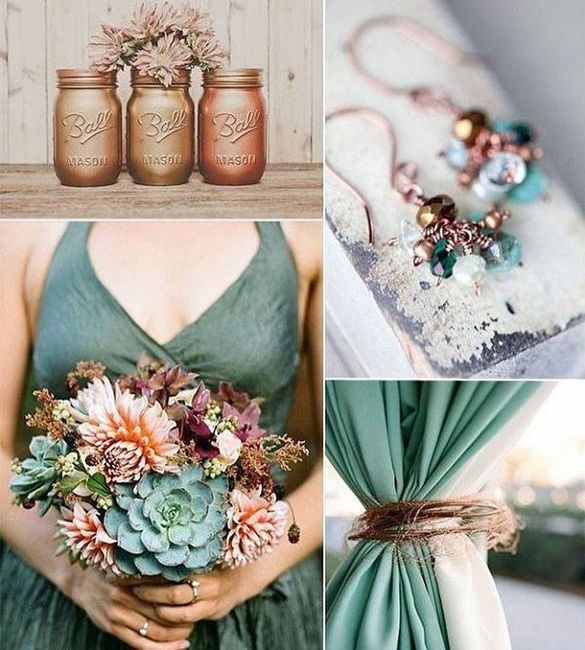 Inspirations : quand le cuivre épouse le vert - 3