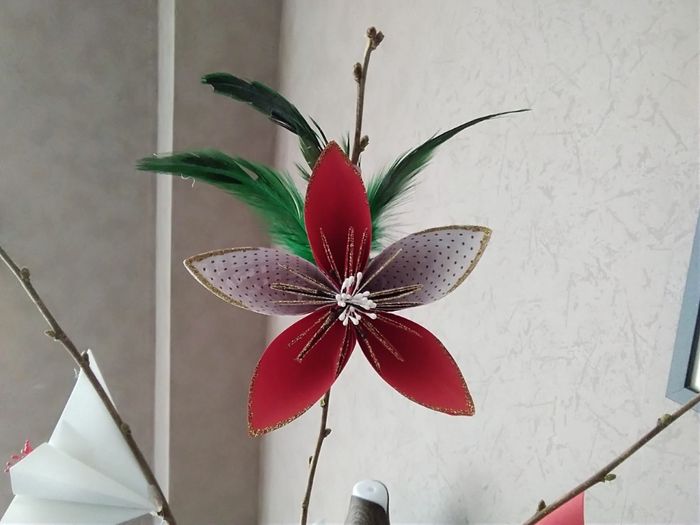 Mes fleurs origami 2