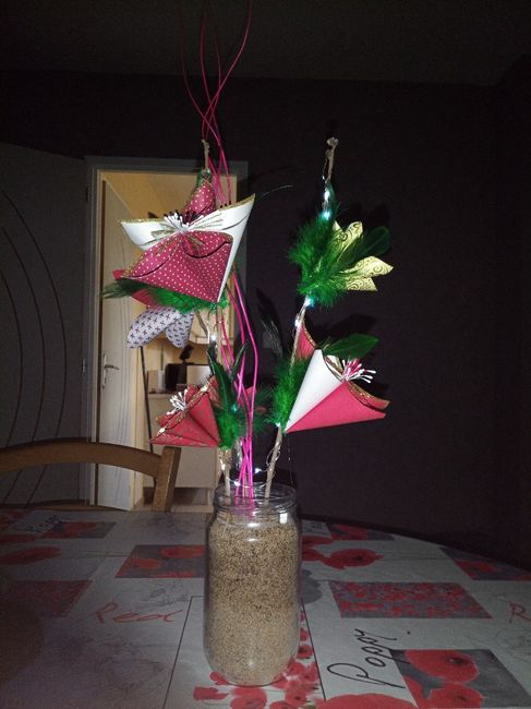 Montage des centres de table 3