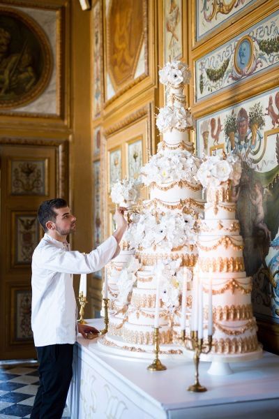 Gâteau mariage haute couture 1