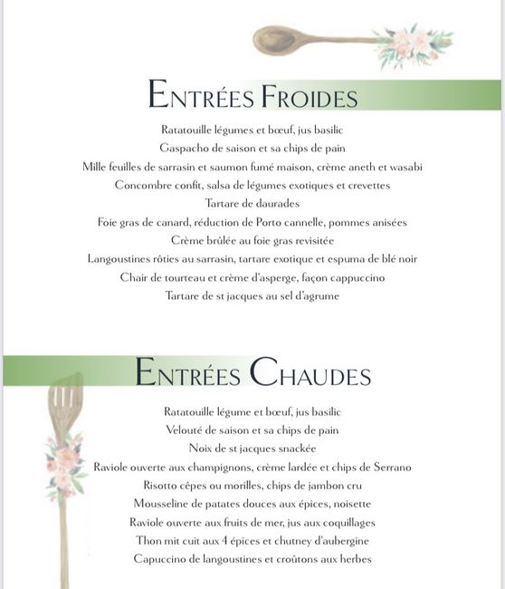 Dégustation 1