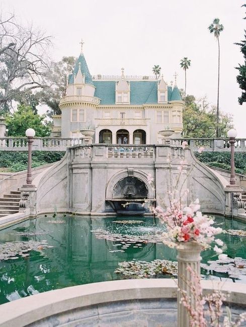 Mariage château conte de fées 6