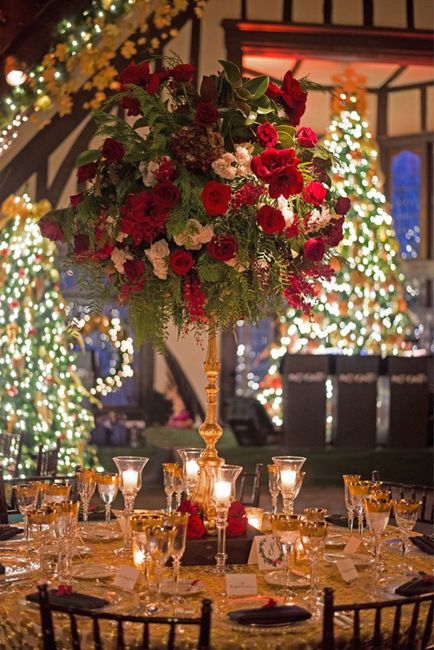 Un mariage sur le thème de Noël 6