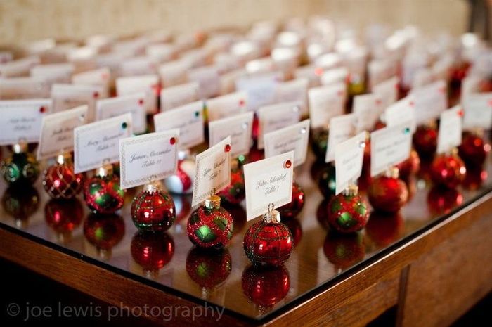 Un mariage sur le thème de Noël 9