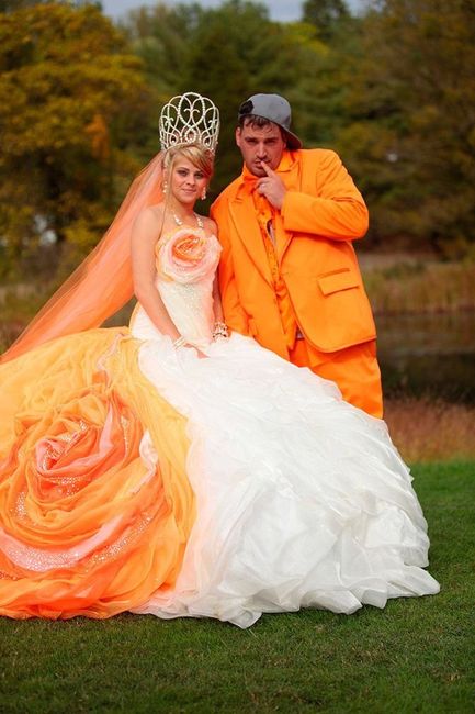 Pour rire un peu : Les pires robes de Mariées. 13