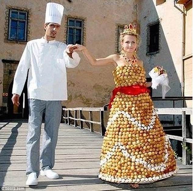 Pour rire un peu : Les pires robes de Mariées. 14