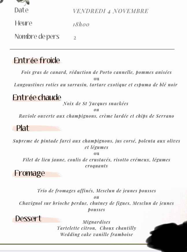 Dégustation (suite) - 1