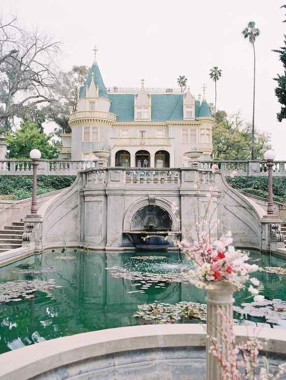 Mariage château conte de fées - 6