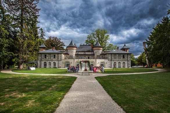 Mariage château conte de fées - 1