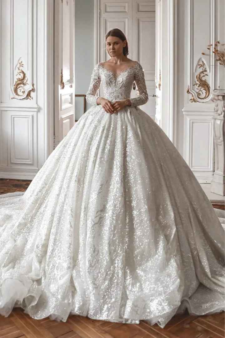 Robe de mariée plus bouffante que prévue… - 1