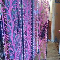 Recherche déco noir fushia argent - 1