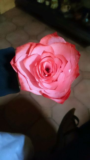 Tutoriel Rose en filtre à café pour boule - 1