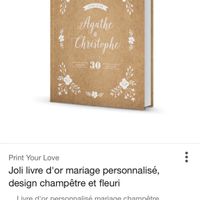 Livre d'or - 1