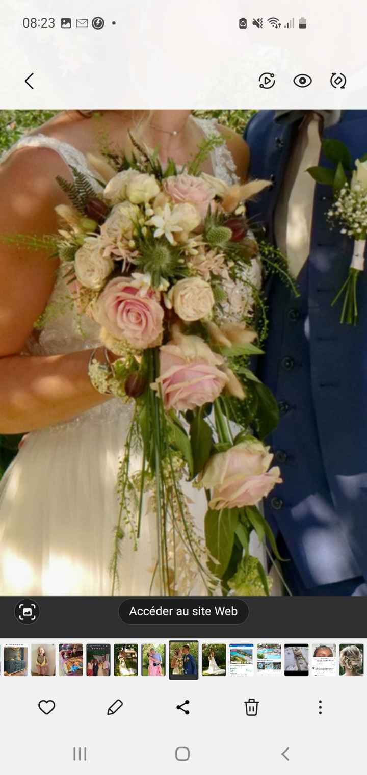 Le bouquet de fleurs : blanc ou de couleurs ? - 1