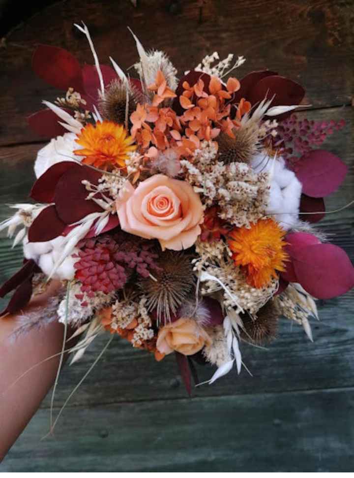 👈 ou 👉 : bouquet de la mariée - 1