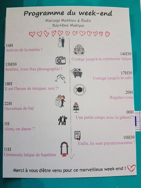 Programme jour j/n2 - 2