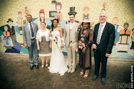 Sortie de la mairie