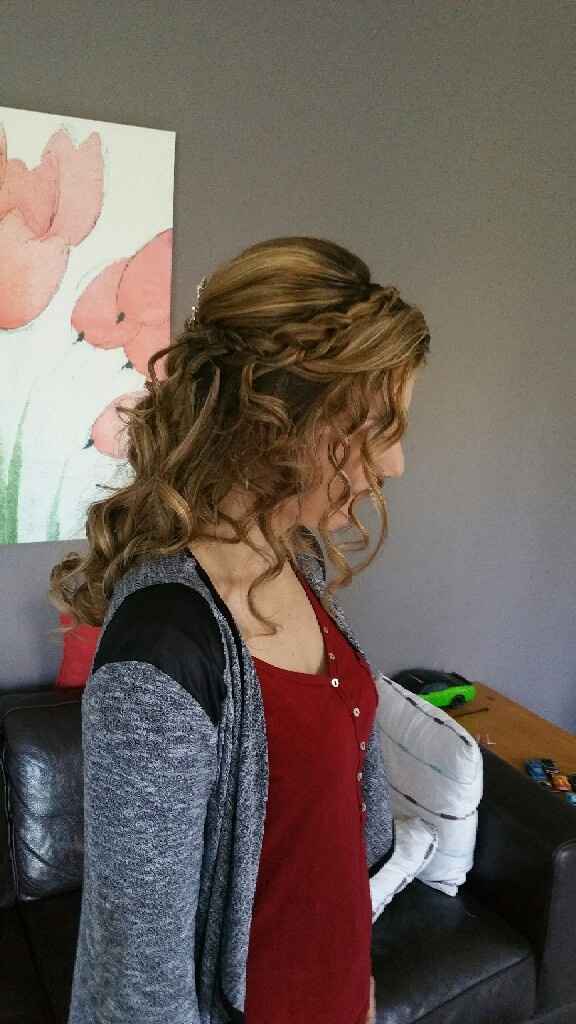 Essais maquillage coiffure et robe! - 1