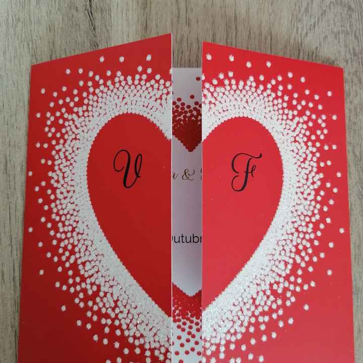 Faire part + porte alliance - 1