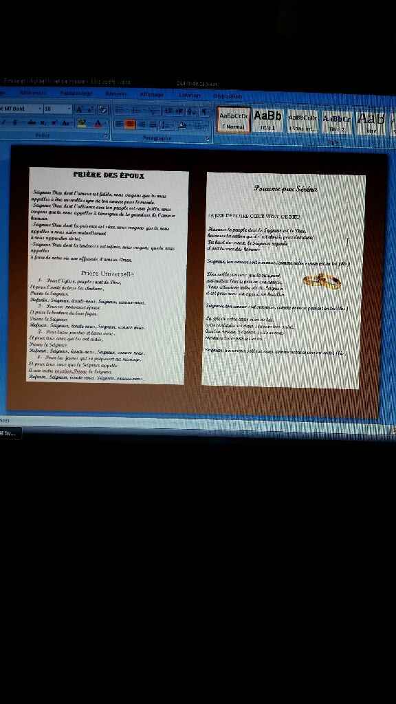 Livret de messe - 3