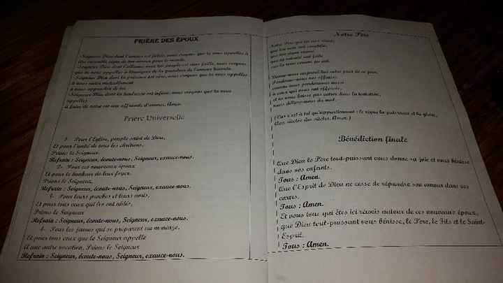 Livret de messe - 5
