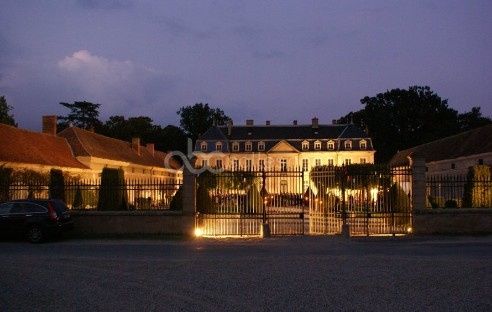 vue a la tombée de la nuit