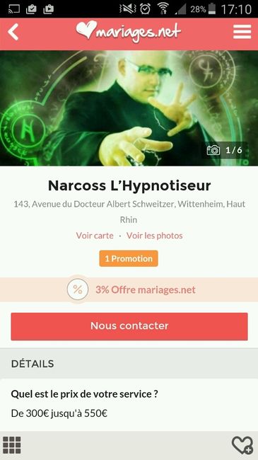 Spectacle hypnose - 1