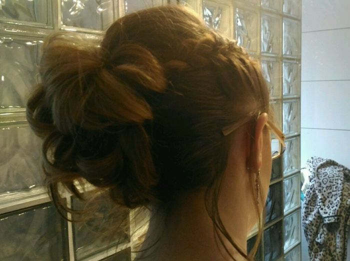Essai coiffure avec un carré plongeant - 2