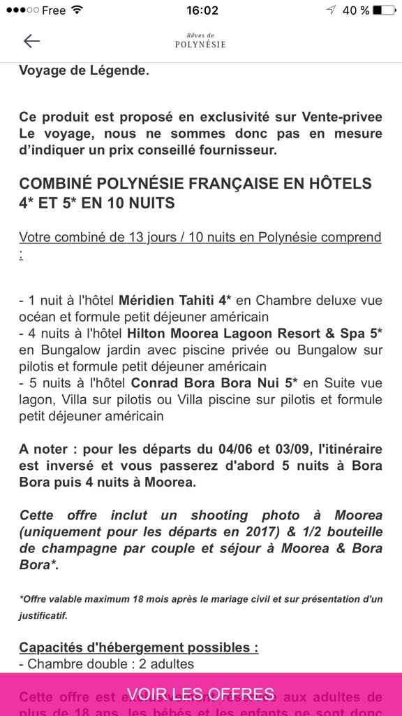 La polynésie sur vente privée!! - 2