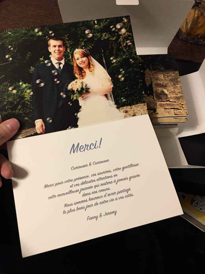 Montrez moi vos cartes de remerciement - 2