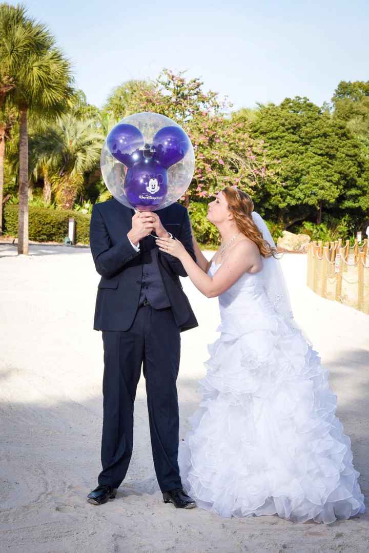Nos ballons mickey et minnie - 1