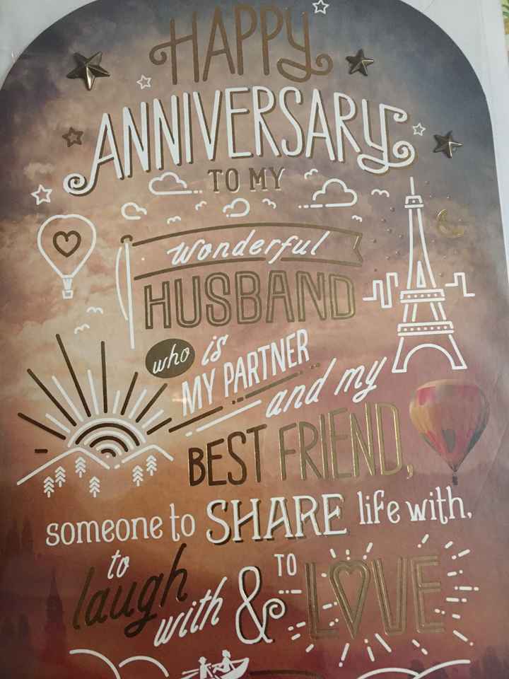 Bientôt un an de mariage, deja!! - 1