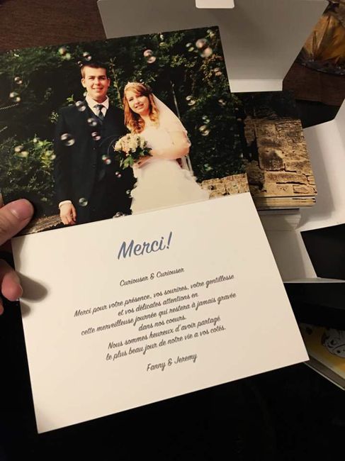 Montrez moi vos cartes de remerciement - 2