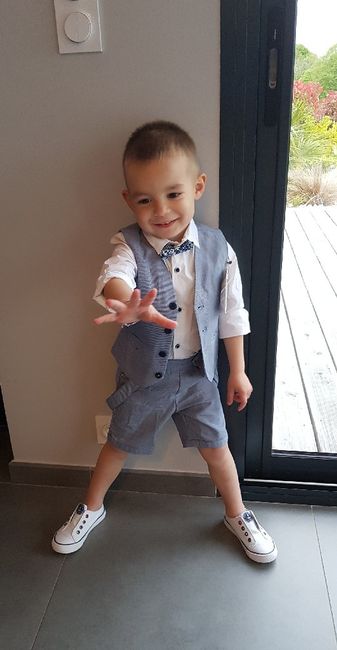 Tenue bébé garçon d’honneur - 1