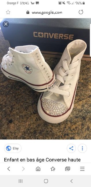 Converse customisées besoin de vos avis 😉 - 1