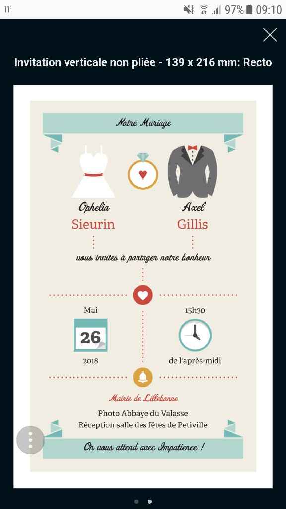  Faire part - 2