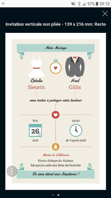  Faire part - 2