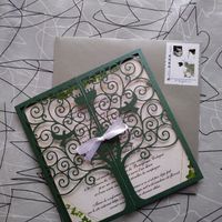 Faire-part thème nature fantastique - 1