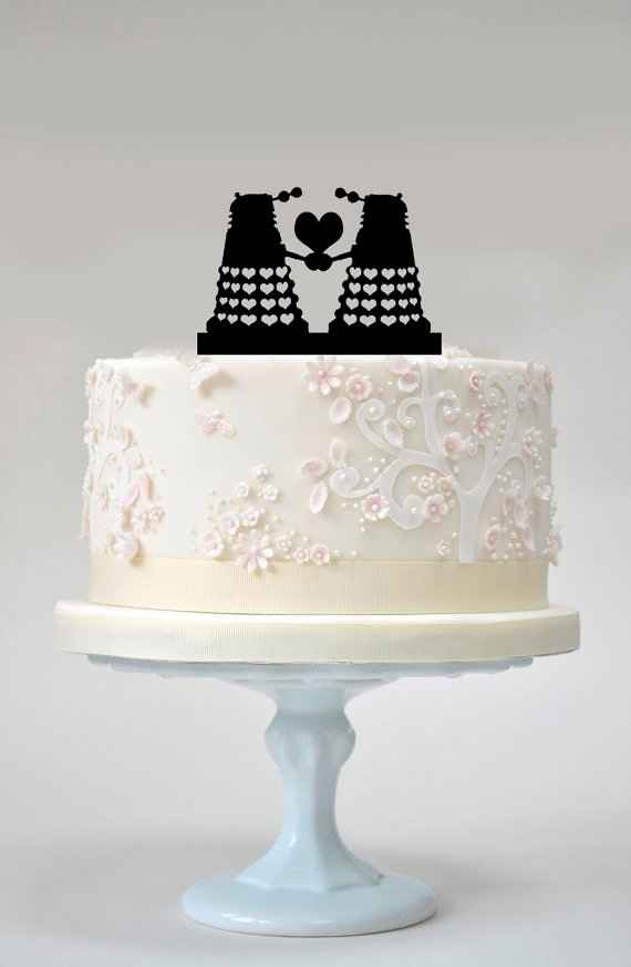 Dalek Wedding Cake Topper