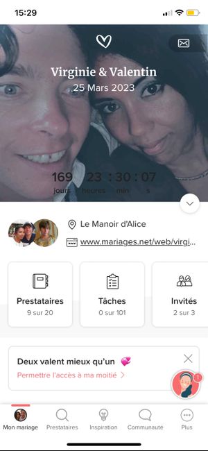 Plus ou moins de 100 jours avant ton mariage ? ⏳ 6