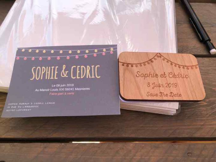 Avez vous fait un save the date ? - 1